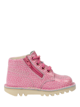 Kickers Kids' Strawberry Kick Hi Boots, Pink