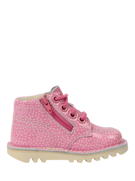 Kickers Kids' Strawberry Scented Kick Hi Boots, Pink, Pink