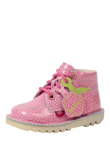Kickers Kids' Strawberry Scented Kick Hi Boots, Pink - view 2, Pink