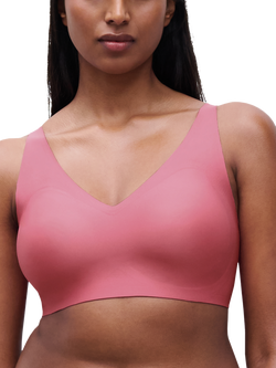 Chantelle Soft Stretch Power Non-Wired Support Bra, Gardenia Pink