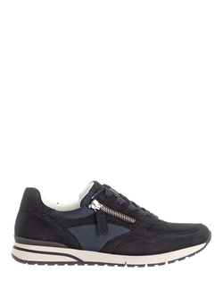 Gabor Peace Wide Fit Trainers, Navy, Navy