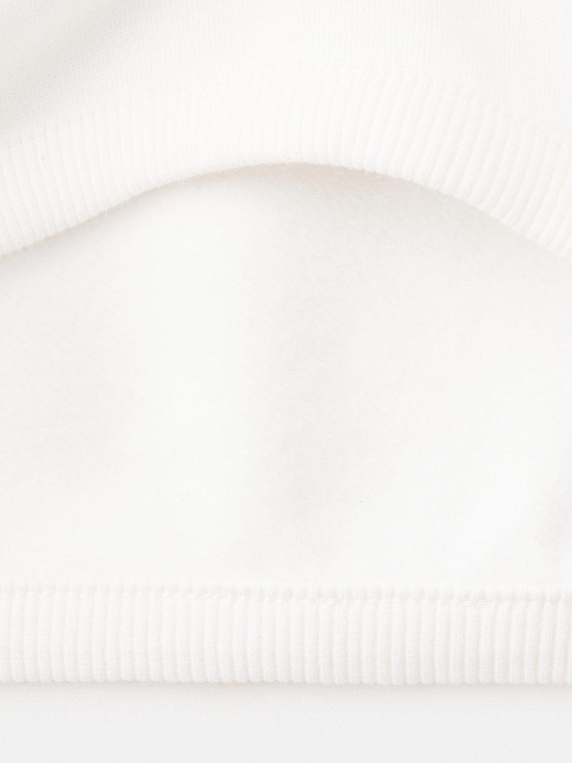 Product image 4 of 5, which shows Mango Kids' Ardilla Cotton Squirrel Sweatshirt, Natural White, 18-24 months