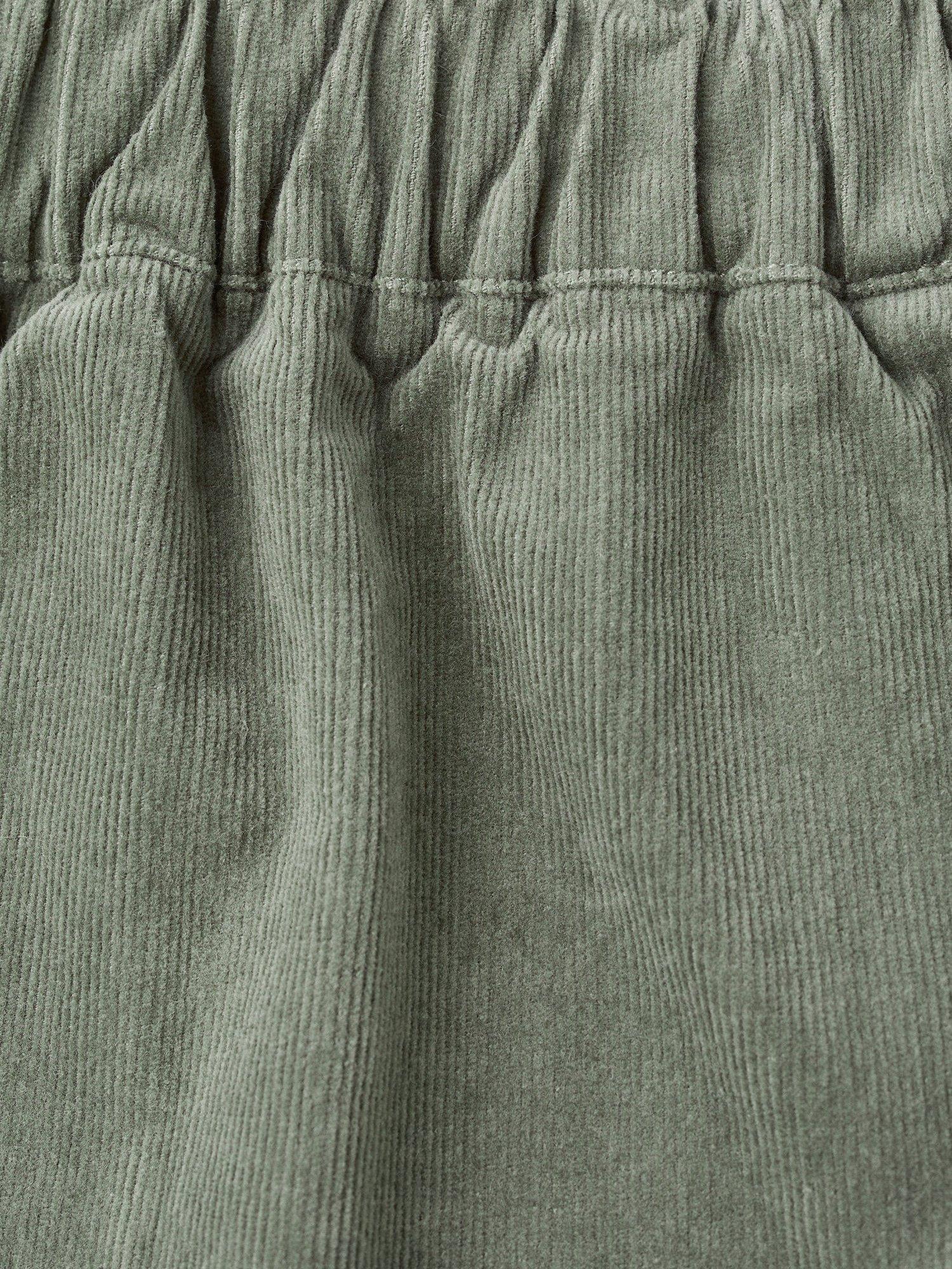 Product image 3 of 4, which shows Mango Naia Corduroy Skort, Beige/Khaki, 11-12 years