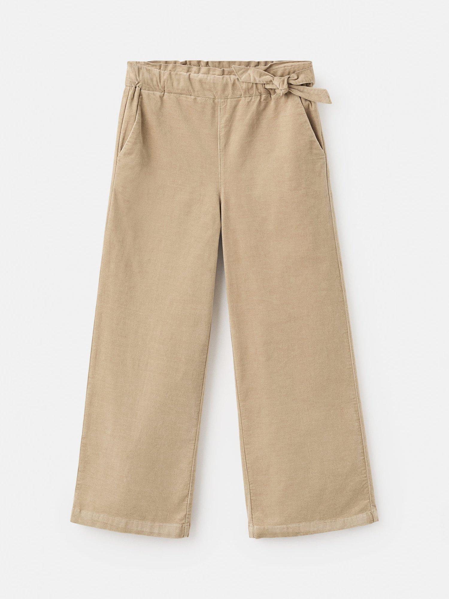 Product image 2 of 11, which shows Mango Kids' Mafalda Trousers, Medium Brown, 11-12 years