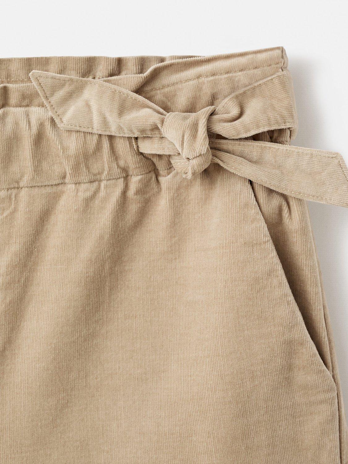 Product image 6 of 11, which shows Mango Kids' Mafalda Trousers, Medium Brown, 11-12 years