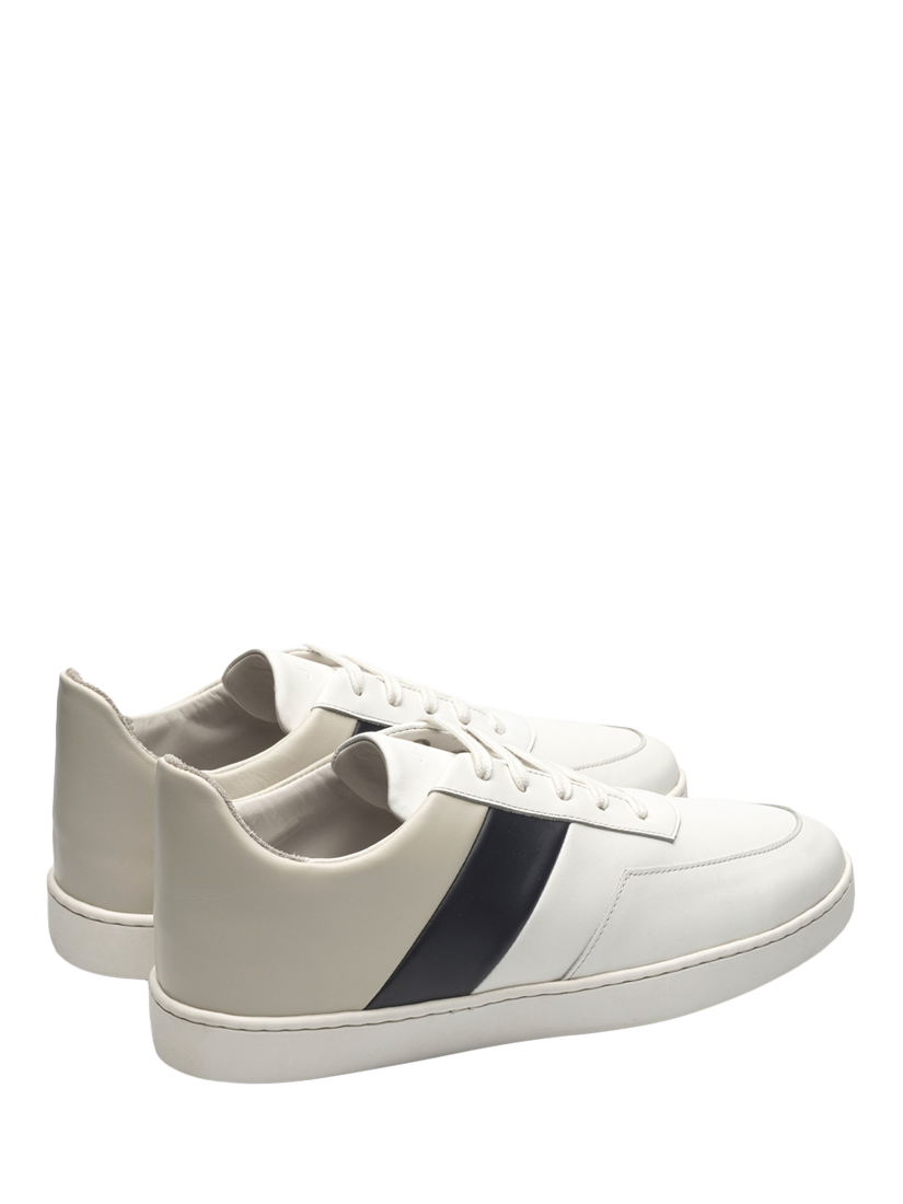 Product image 3 of 4, which shows JAK Atlas Low II Leather Trainers, Blue Dust, EU40