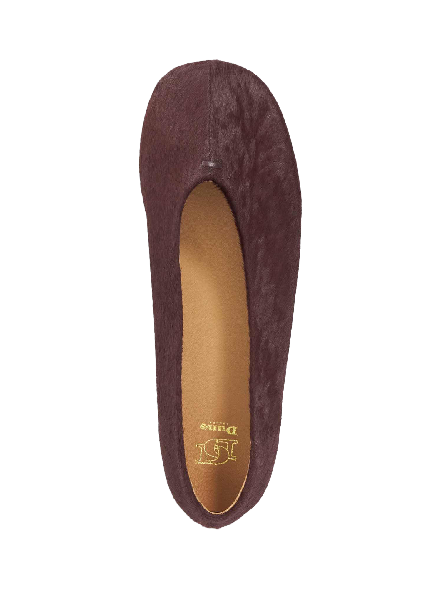 Product image 3 of 6, which shows Dune London Highcut Leather Pumps, Burgundy, 3