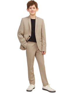 Jack and Jones Kids' JPRSOLAR Trousers, Pure Cashmere, Pure Cashmere