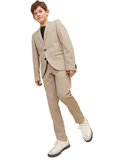 Jack and Jones Kids' JPRSOLAR Trousers, Pure Cashmere - view 2, Pure Cashmere