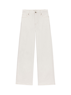 FRAME Petite Le Pixie Palazzo Jeans, White, White