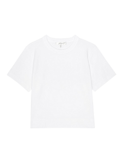 FRAME The Boxy T-Shirt, White, White