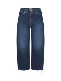 FRAME The Bow Relaxed Jeans, Acumen New Fray, Acumen New Fray