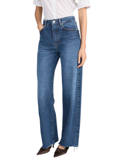 FRAME The Bow Relaxed Jeans, Acumen New Fray - view 2, Acumen New Fray