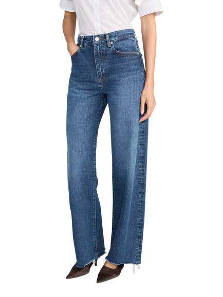 FRAME The Bow Relaxed Jeans, Acumen New Fray - view 2, Acumen New Fray