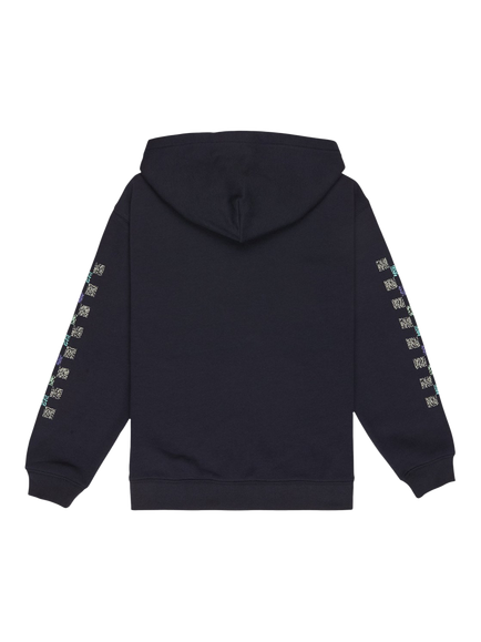 Quicksilver Kids' Graphic Hero Zipped Hoodie, Dark Navy - view 2, Dark Navy