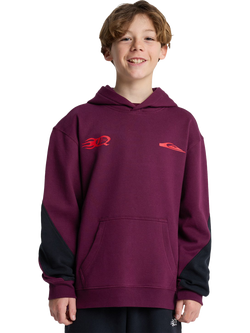 Quiksilver Kids' Mercury Trident Hoodie, Potent Purple, Potent Purple