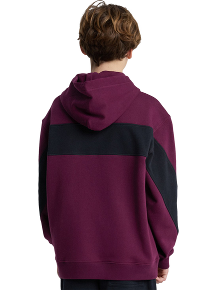 Quiksilver Kids' Mercury Trident Hoodie, Potent Purple - view 2, Potent Purple