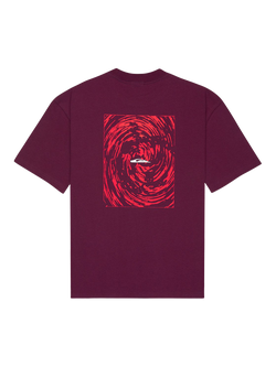 Quiksilver Kids' Mercury Flaming Heat Logo T-Shirt, Potent Purple - view 2, Potent Purple