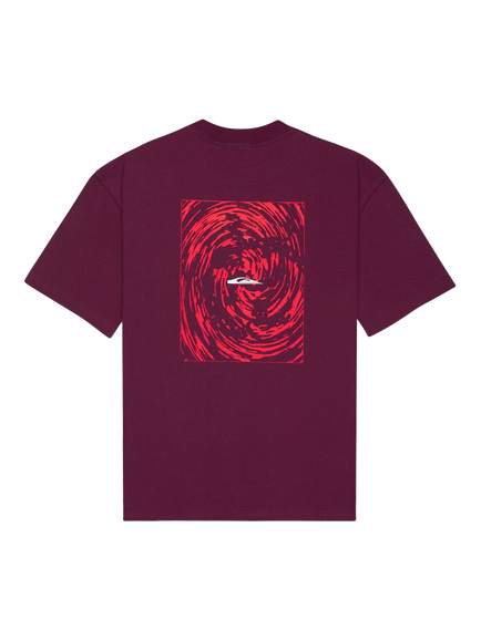 Quiksilver Kids' Mercury Flaming Heat Logo T-Shirt, Potent Purple - view 2, Potent Purple