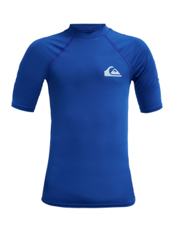 Quicksilver Kids' Everyday UPF50 Short Sleeve Swim T-Shirt, Monaco Blue - view 2, Monaco Blue