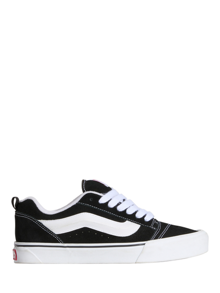 Vans Knu Skool Lace-Up Tainers, Black/True White, Black/True White