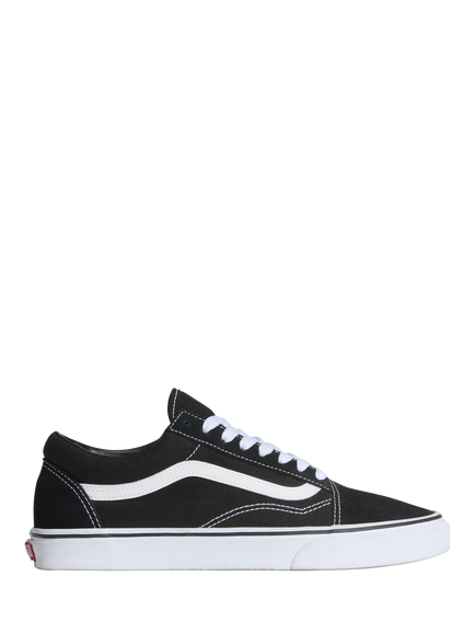 Vans Old Skool Lace Up Trainers, Black/White, Black/White