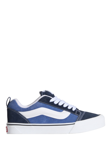 Vans Knu Skool Lace-Up Tainers, Navy/True White, Navy/True White
