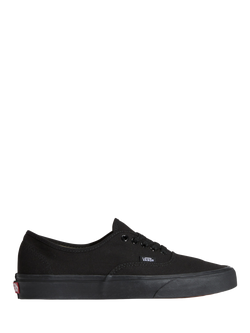 Vans Authentic Canvas Trainers, Black, Black