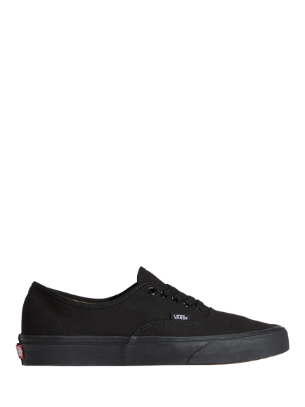Vans Authentic Canvas Trainers, Black, Black