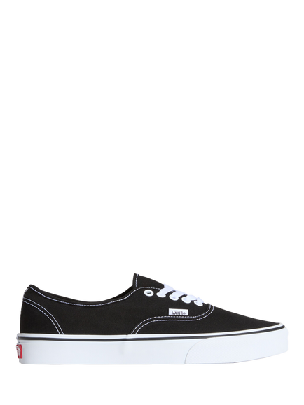 Vans Authentic Canvas Trainers, Black/White, Black/White