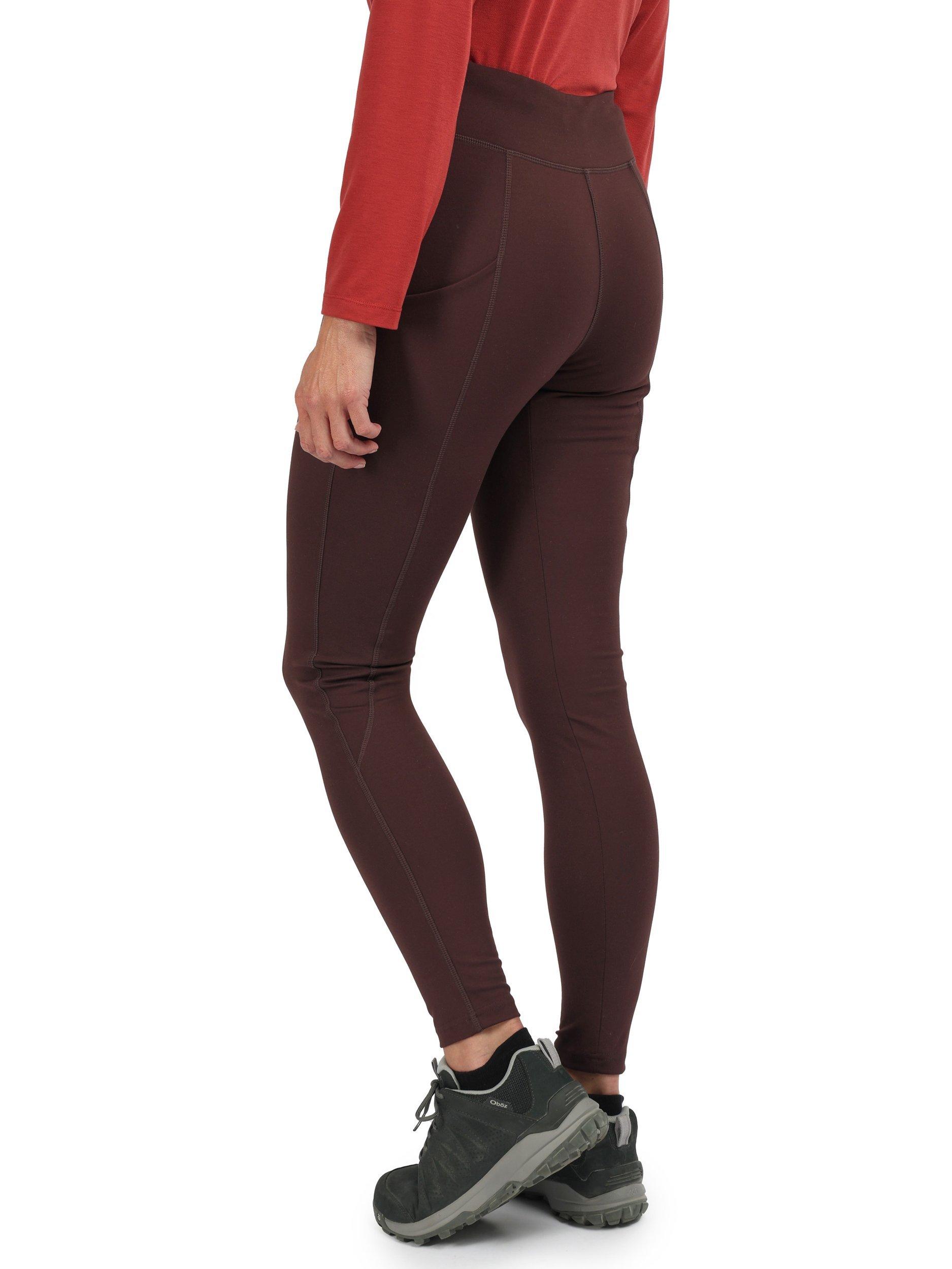 Product image 2 of 6, which shows Rohan Women's Vital Leggings, Darkest Plum, XS
