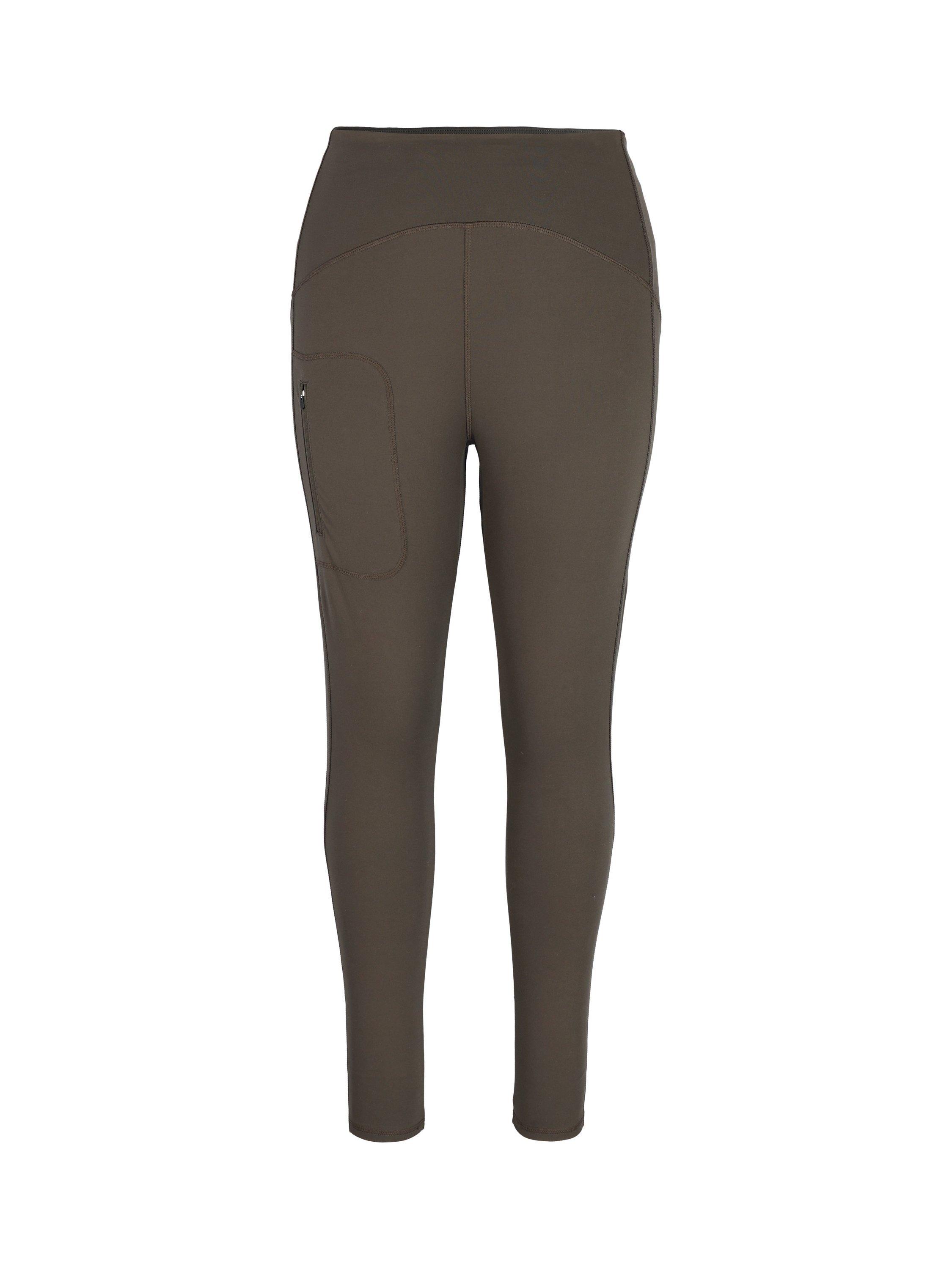 Product image 3 of 6, which shows Rohan Fottur Technical Leggings, Dark Olive Brown, XS