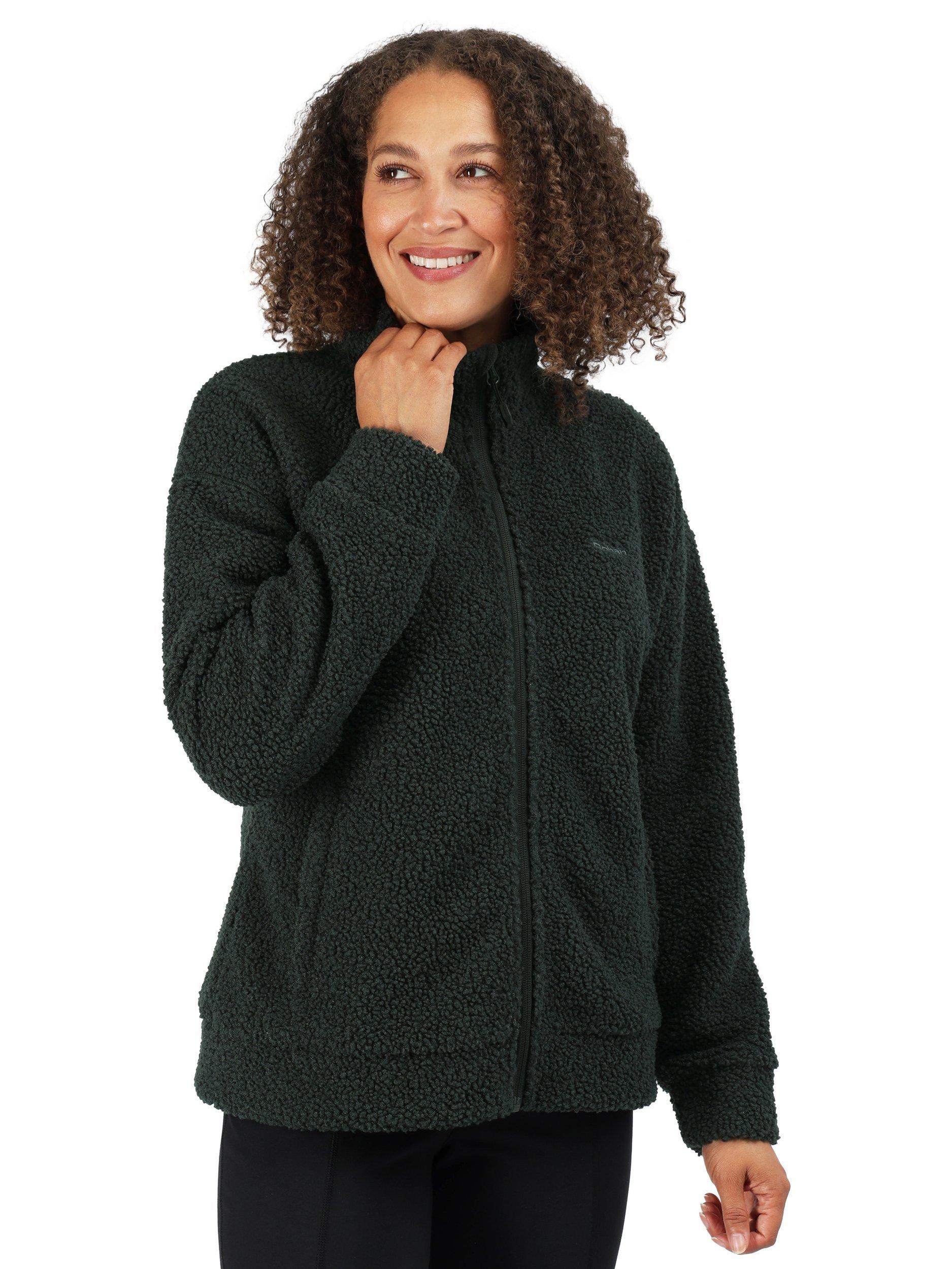 Product image 1 of 7, which shows Rohan Women's Aurora Zip Through Fleece, Ethereal Green, XS