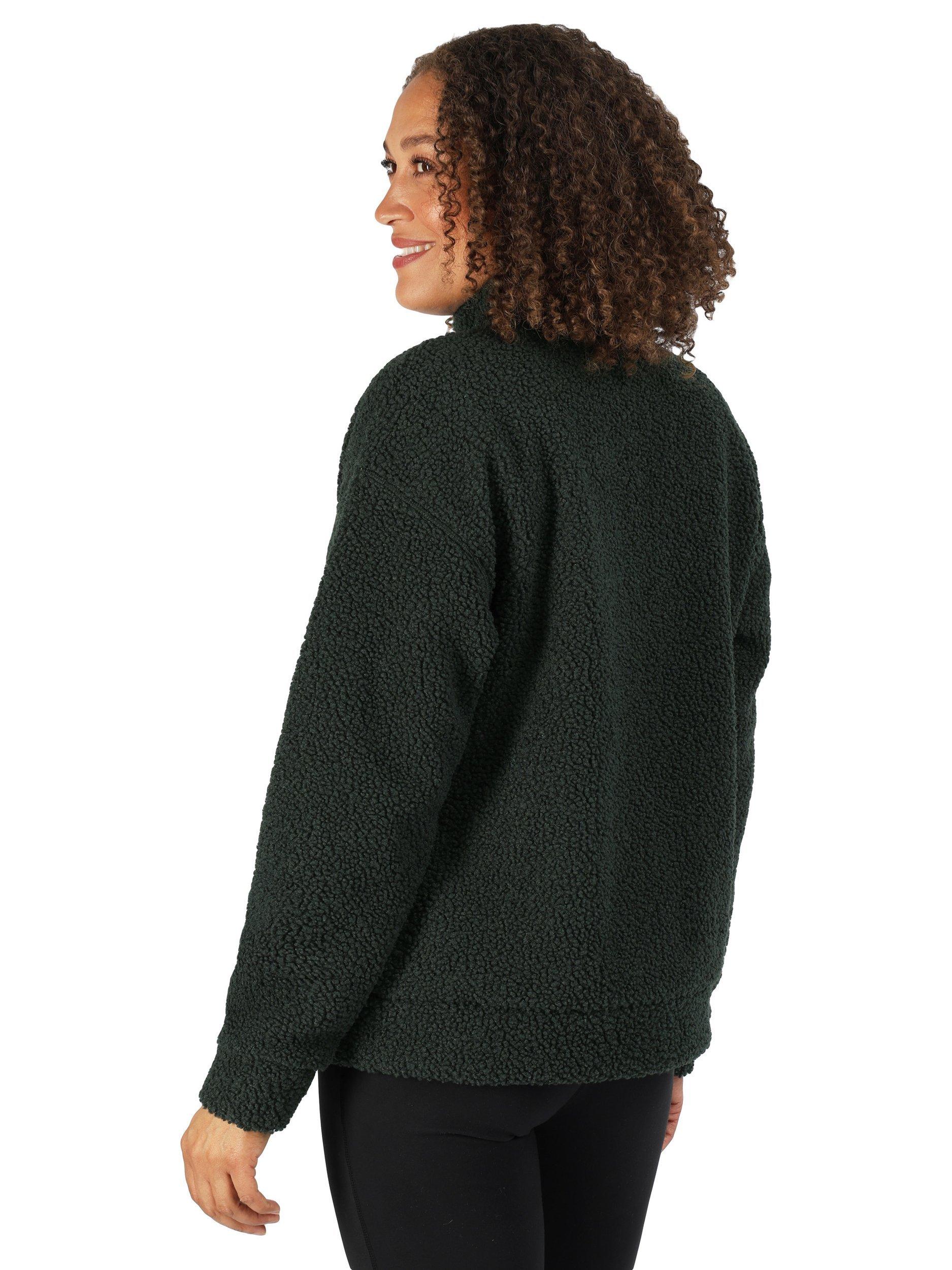 Product image 2 of 7, which shows Rohan Women's Aurora Zip Through Fleece, Ethereal Green, XS