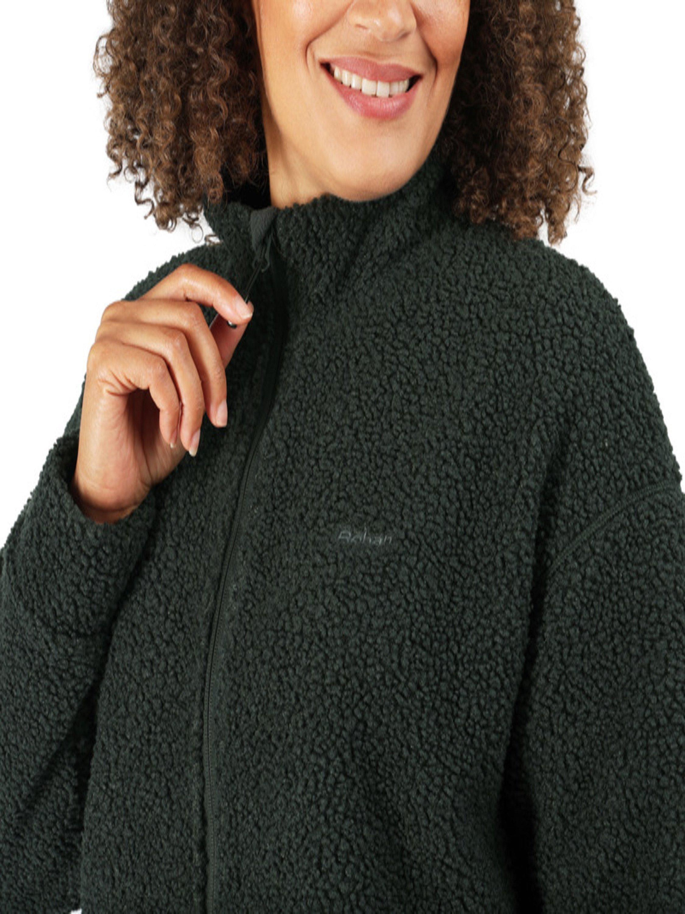 Product image 5 of 7, which shows Rohan Women's Aurora Zip Through Fleece, Ethereal Green, XS