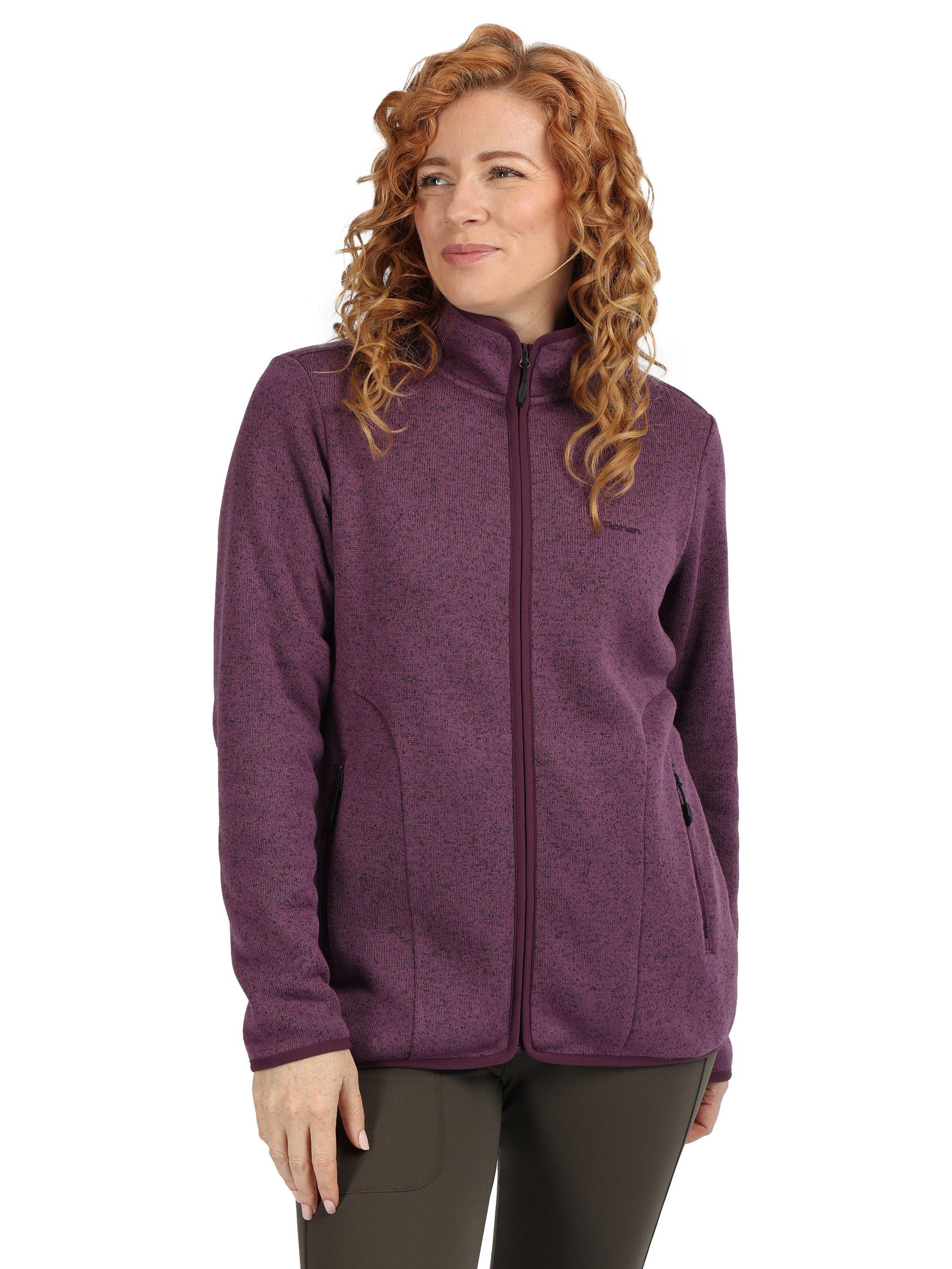 Product image 1 of 7, which shows Rohan Kiruna Fleece, Haze Purple Marl, XS