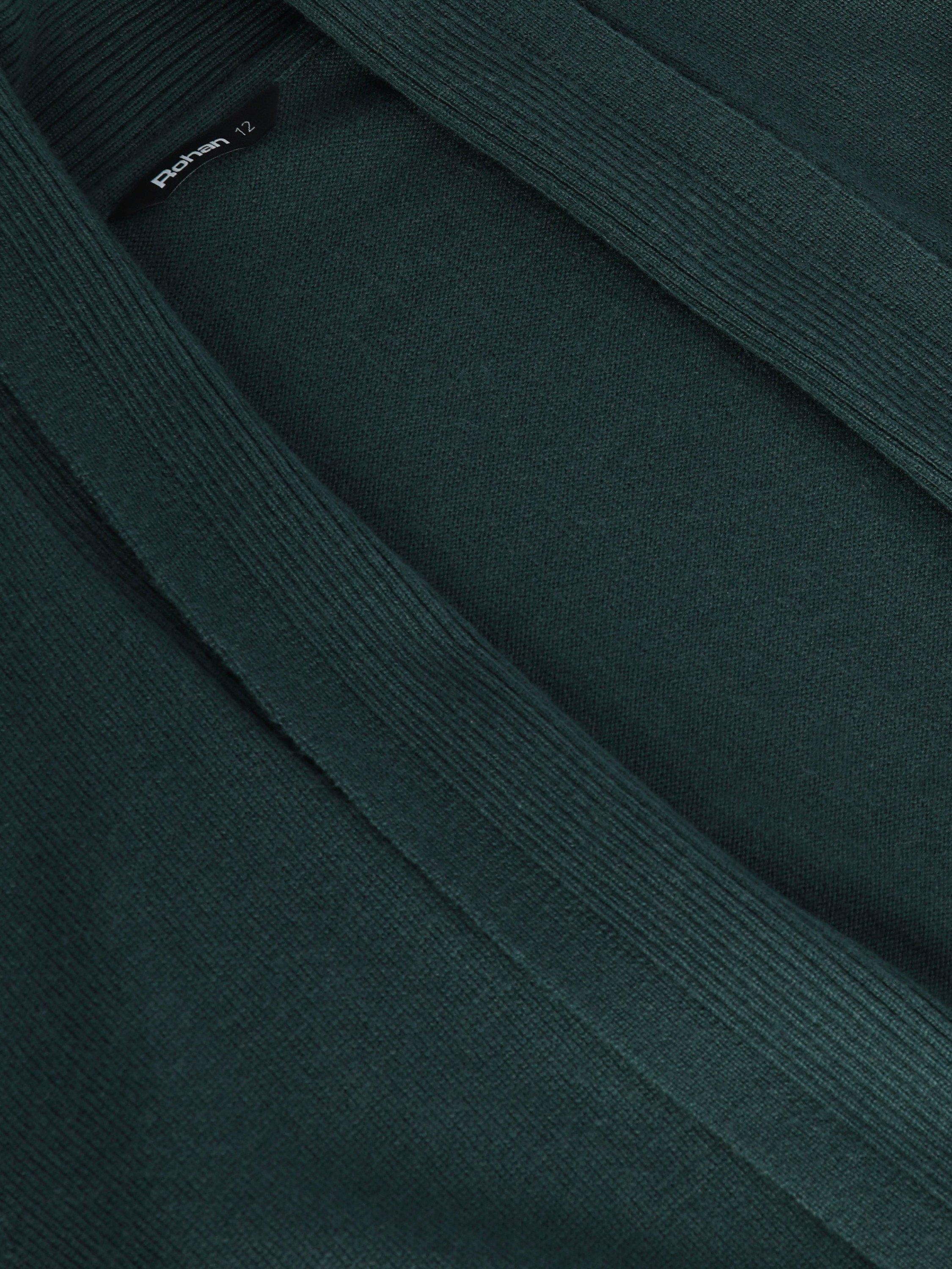 Product image 6 of 6, which shows Rohan Women's Edendale Merino Wool Blend Cardigan, Ethereal Green, 8