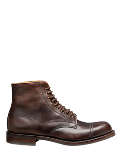 Cheaney Jarrow R Leather Derby Boots, Chicago Tan