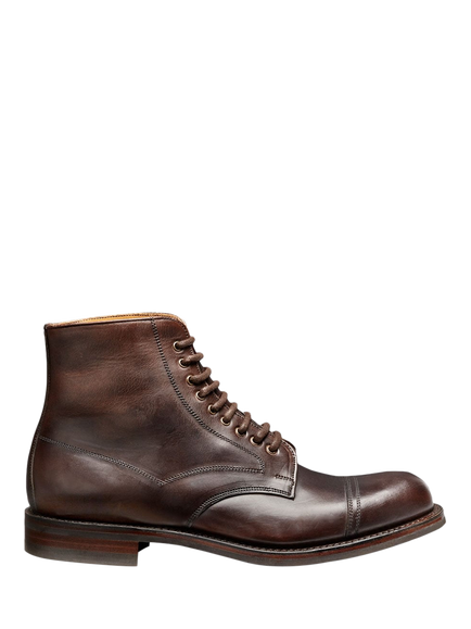 Cheaney Jarrow R Leather Derby Boots, Chicago Tan