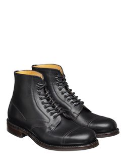 Cheaney Jarrow R Leather Derby Boots - view 2, Black