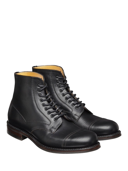 Cheaney Jarrow R Leather Derby Boots - view 2, Black