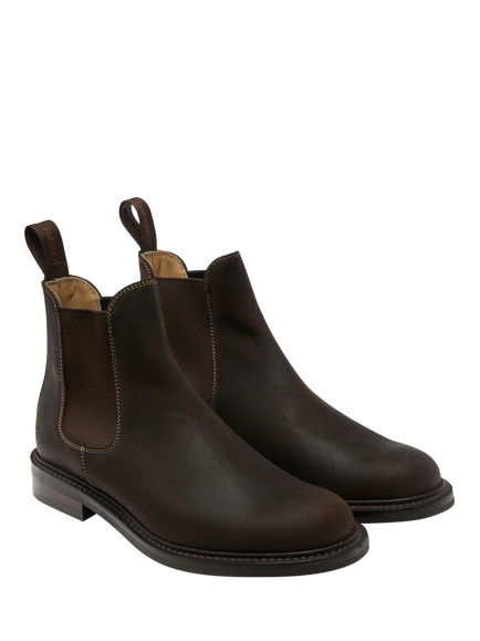 Cheaney Corinthian R Leather Chelsea Boots - view 2, Brown
