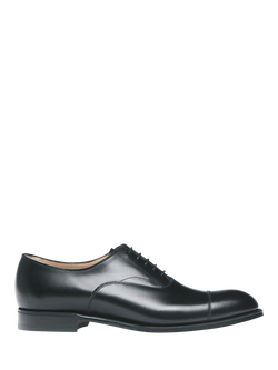 Cheaney Alfred R Capped Leather Oxford Shoes, Black, Black
