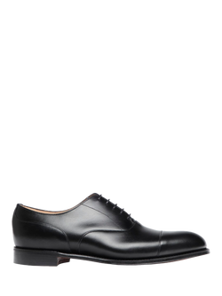 Cheaney Harrington R Leather Capped Oxford Shoes, Black, Black