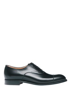 Cheaney Alfred Leather Oxford Shoes, Black, Black