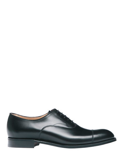Cheaney Alfred Leather Oxford Shoes, Black, Black