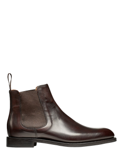 Cheaney Godfrey D Leather Chelsea Boots, Mocha