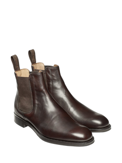 Cheaney Godfrey D Leather Chelsea Boots - view 2, Mocha