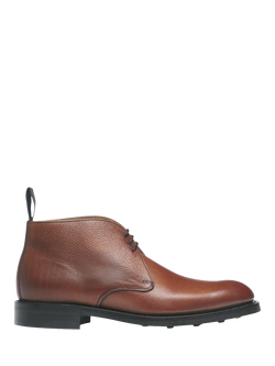Cheaney Jackie III R Leather Chukka Boots, Mahogany Grain, Mahogany Grain