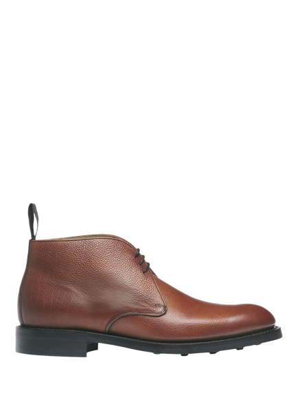 Cheaney Jackie III R Leather Chukka Boots, Mahogany Grain, Mahogany Grain